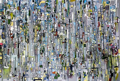 Pulse by Fernando Jaramillo, Painting for Sale on Select