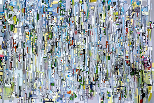 Pulse by Fernando Jaramillo, Painting for Sale on Select