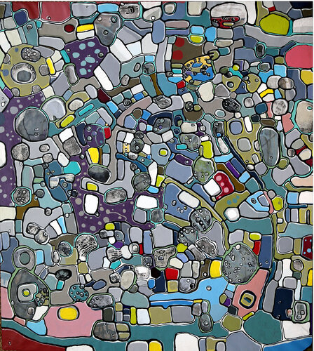 Cristal Beach by Fernando Jaramillo, Painting for Sale on Select