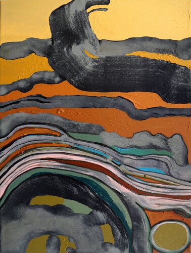 Earth's Pulse by Fernando Jaramillo, Painting for Sale on Select