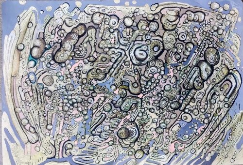 Prosperity Field by Fernando Jaramillo, Drawing for Sale on Select