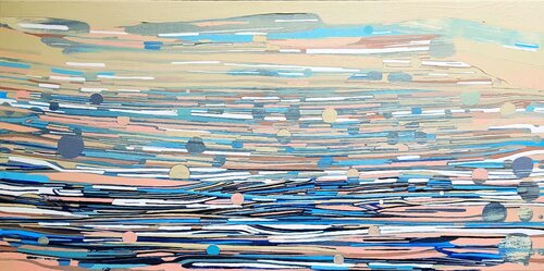 Layered Motion Field von Fernando Jaramillo, Malerei kaufen auf Select