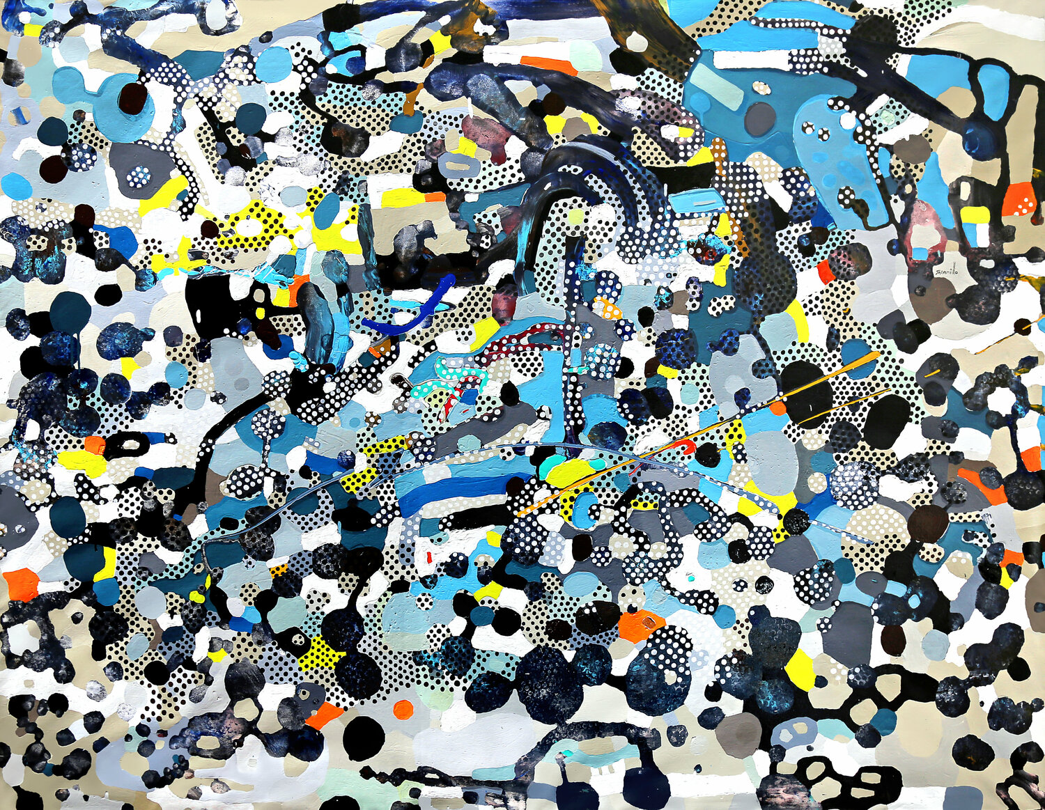 It Takes Time Fernando Jaramillo Original painting for sale
