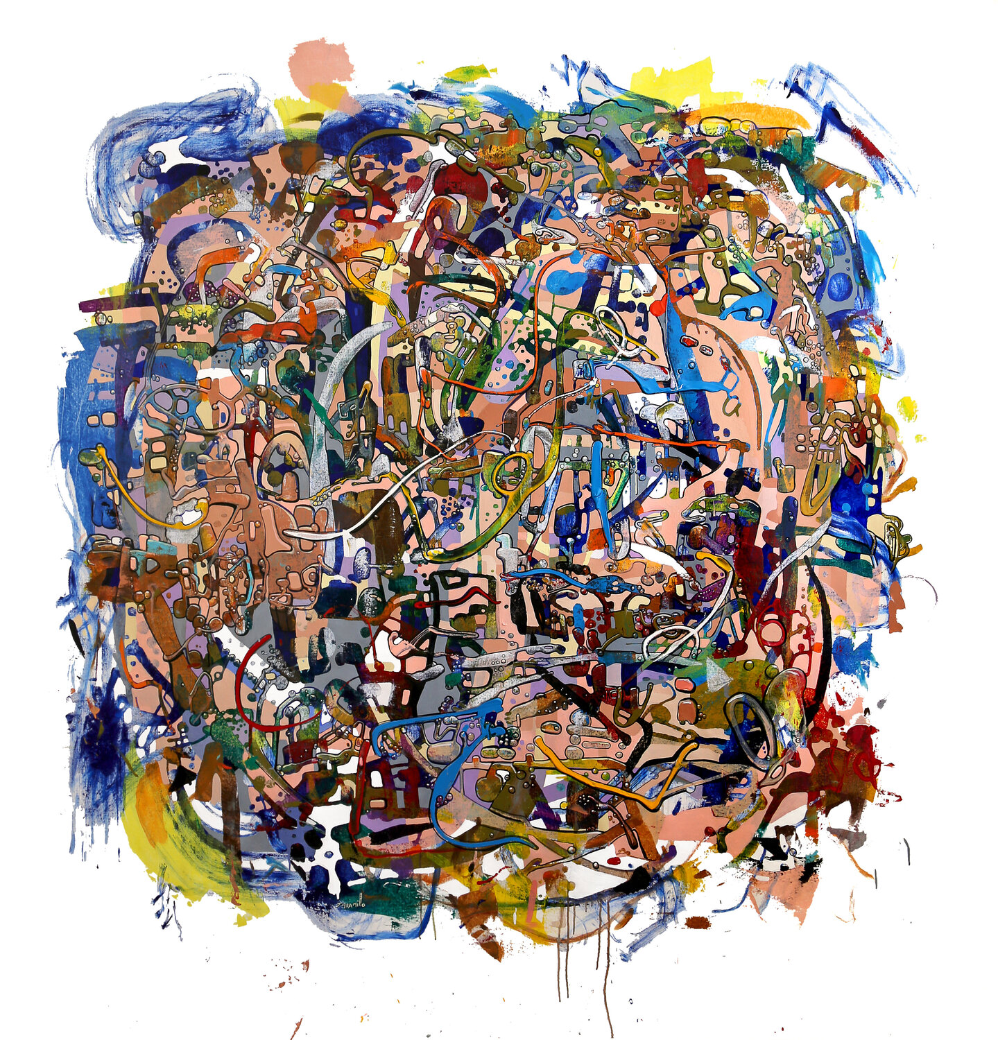 Whispers in the Storm Fernando Jaramillo Original painting for sale