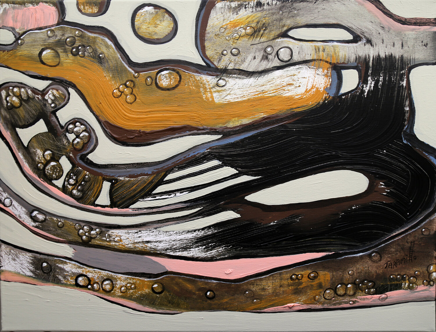 Flow of Time Fernando Jaramillo Original painting for sale
