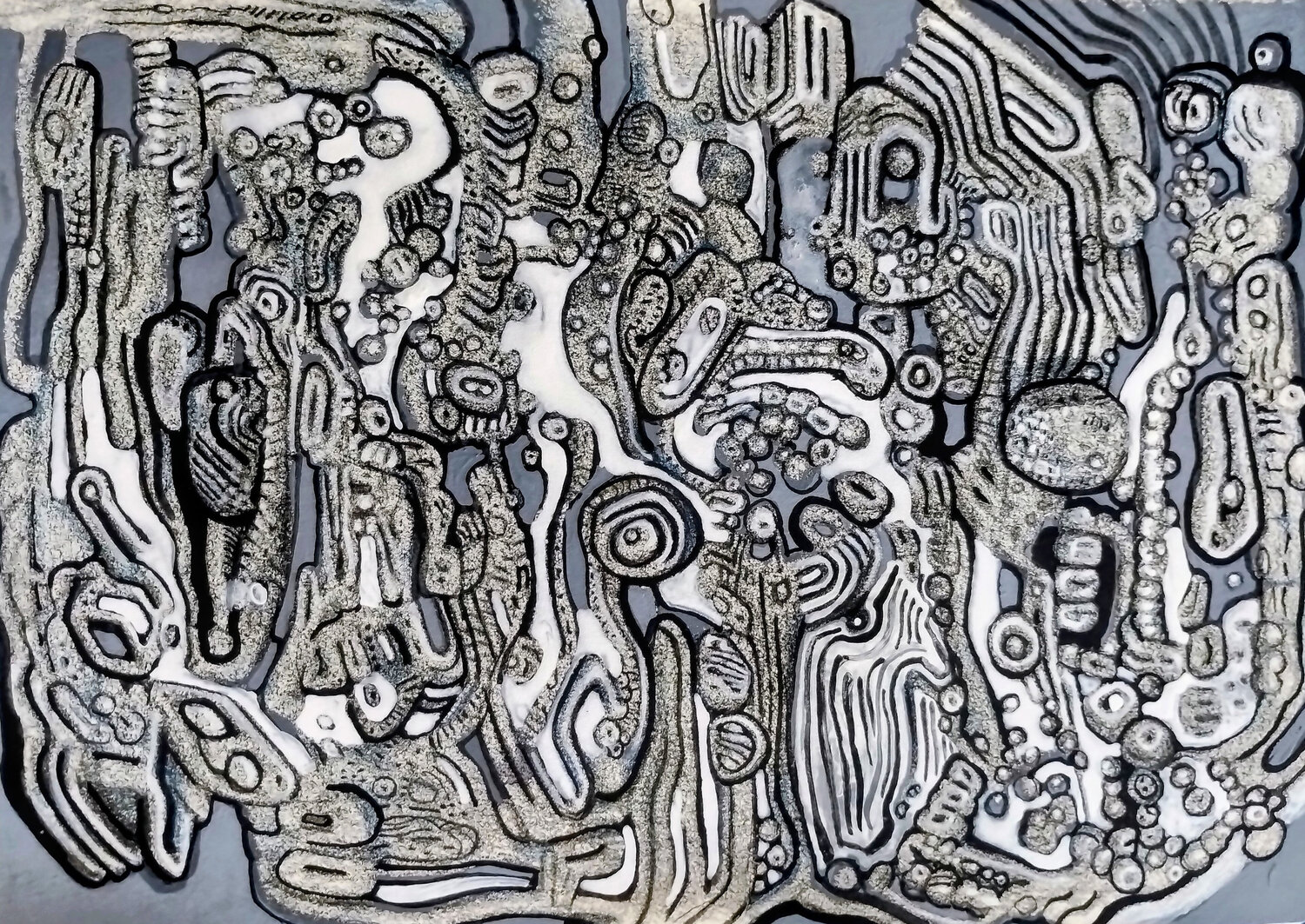 Synaptic Sea Fernando Jaramillo Drawing for sale