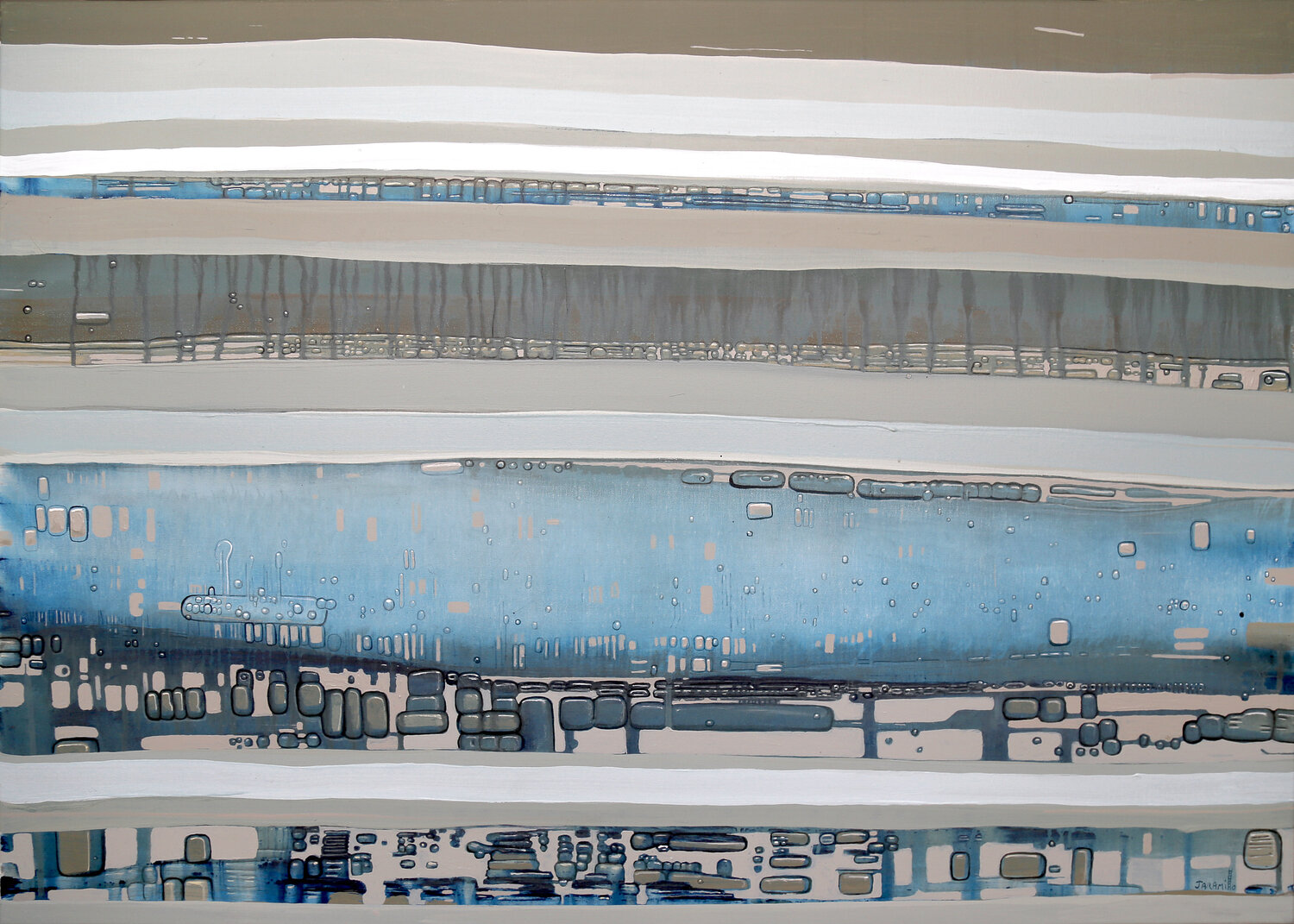 it's cold outside Fernando Jaramillo Original painting for sale