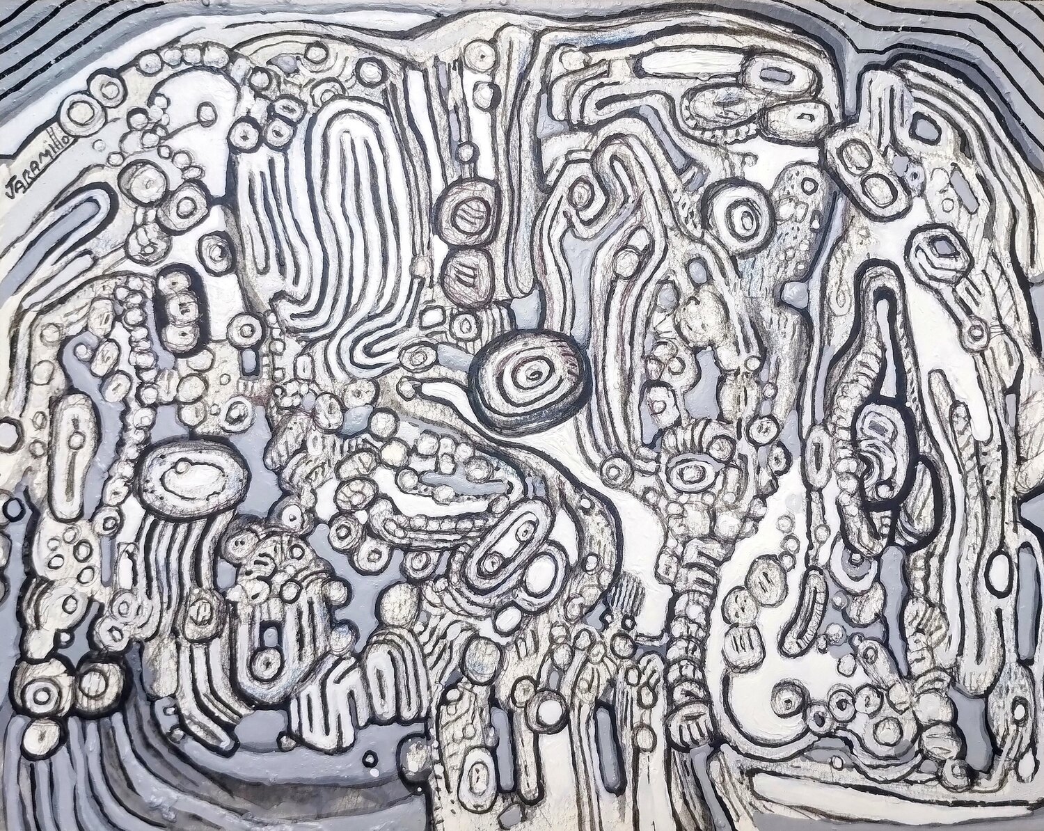 Alexandria Fernando Jaramillo Original painting for sale