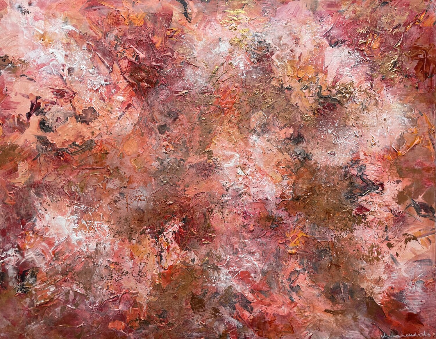 EMBRACE Ilona Hendriks Original painting for sale