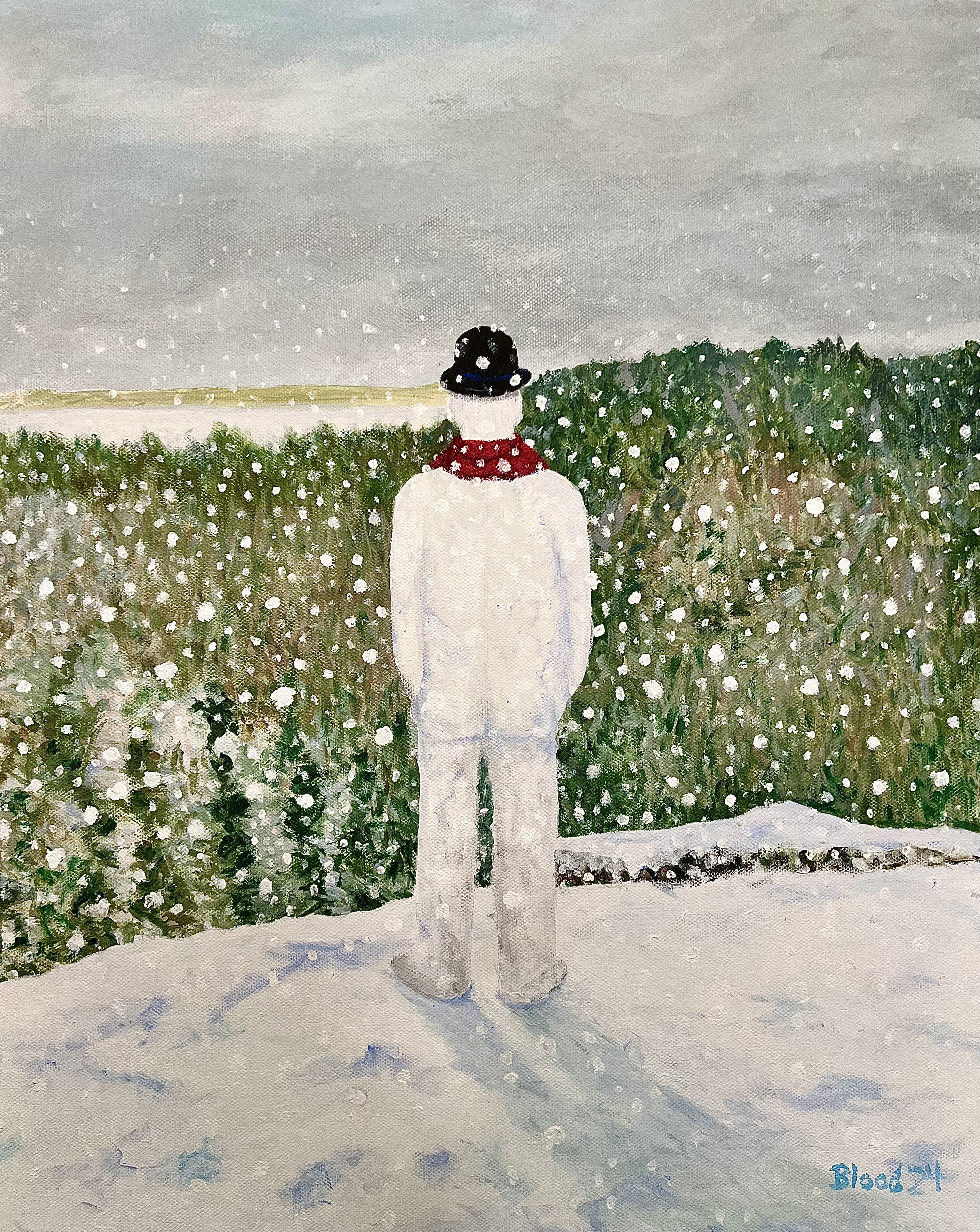 Topic Snowfall paintings