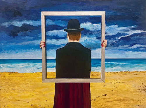 The Hands of Fate by Tom Blood, Painting for Sale on Select