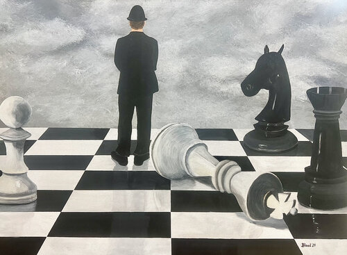 Game Over by Tom Blood, Painting for Sale on Select