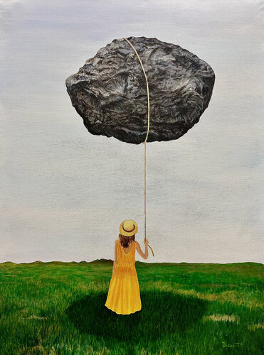 Excess Baggage by Tom Blood, Painting for Sale on Select