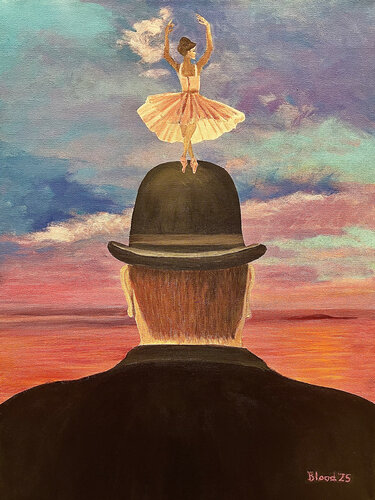 Tiny Dancer by Tom Blood, Painting for Sale on Select