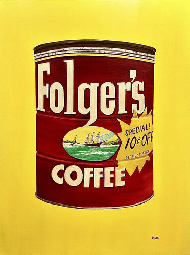 The Best Part of Waking Up by Tom Blood, Painting for Sale on Select