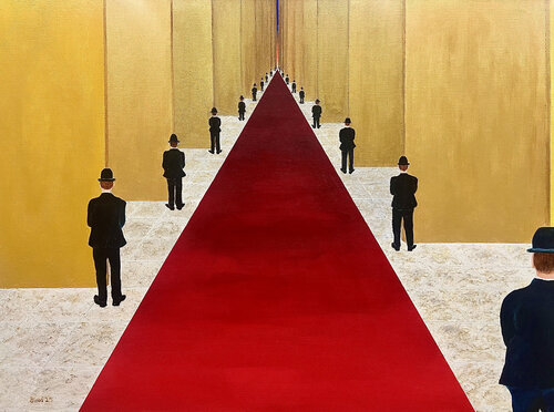 Pyramid Scheme by Tom Blood, Painting for Sale on Select