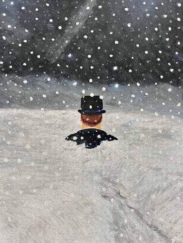 In Deep by Tom Blood, Painting for Sale on Select