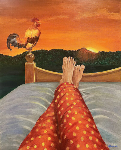 Rise and Shine by Tom Blood, Painting for Sale on Select