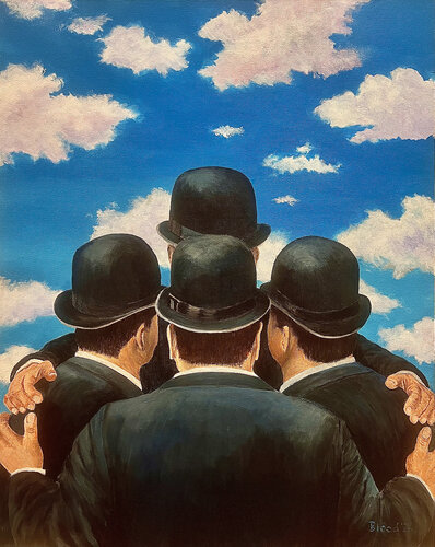 The Plot Thickens by Tom Blood, Painting for Sale on Select