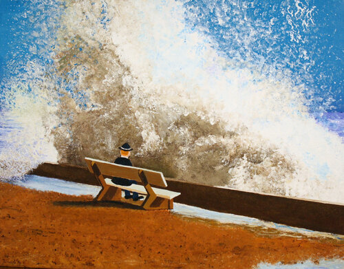 Incoming by Tom Blood, Painting for Sale on Select