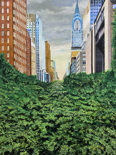 The Concrete Jungle by Tom Blood, Painting for Sale on Select