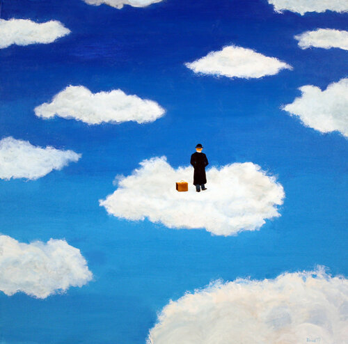 The Traveler by Tom Blood, Painting for Sale on Select