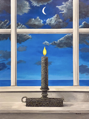 The Weight of Light by Tom Blood, Painting for Sale on Select