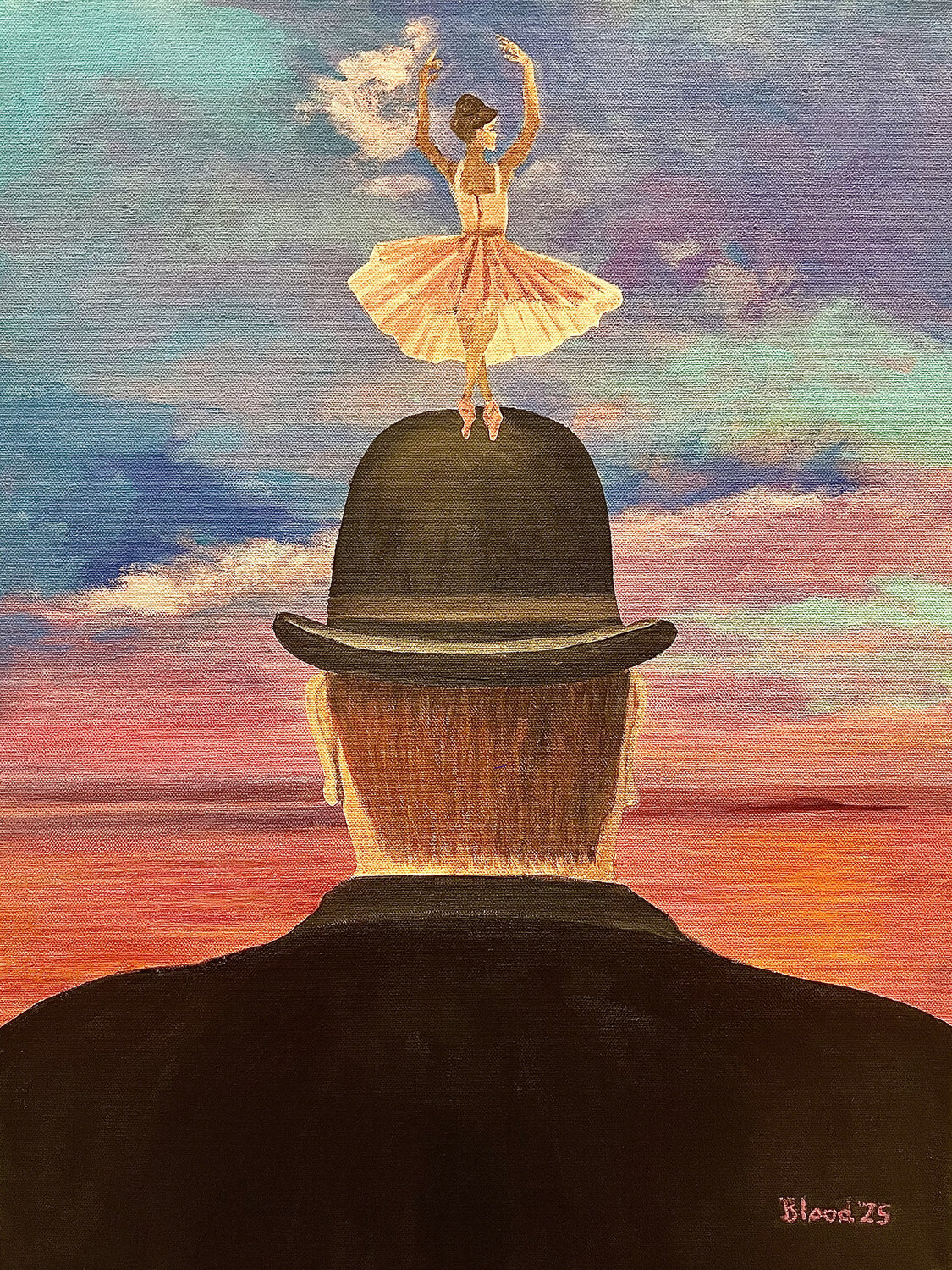 Tiny Dancer Tom Blood Original painting for sale