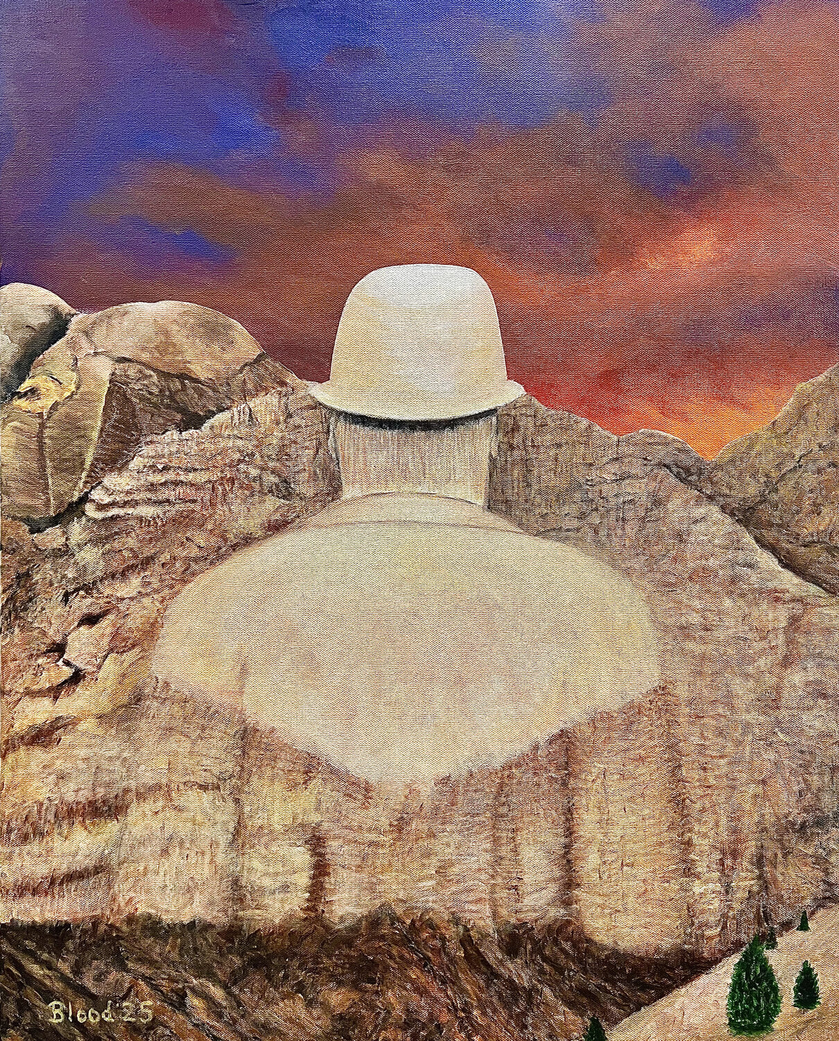 Mt. Bowler Tom Blood Original painting for sale