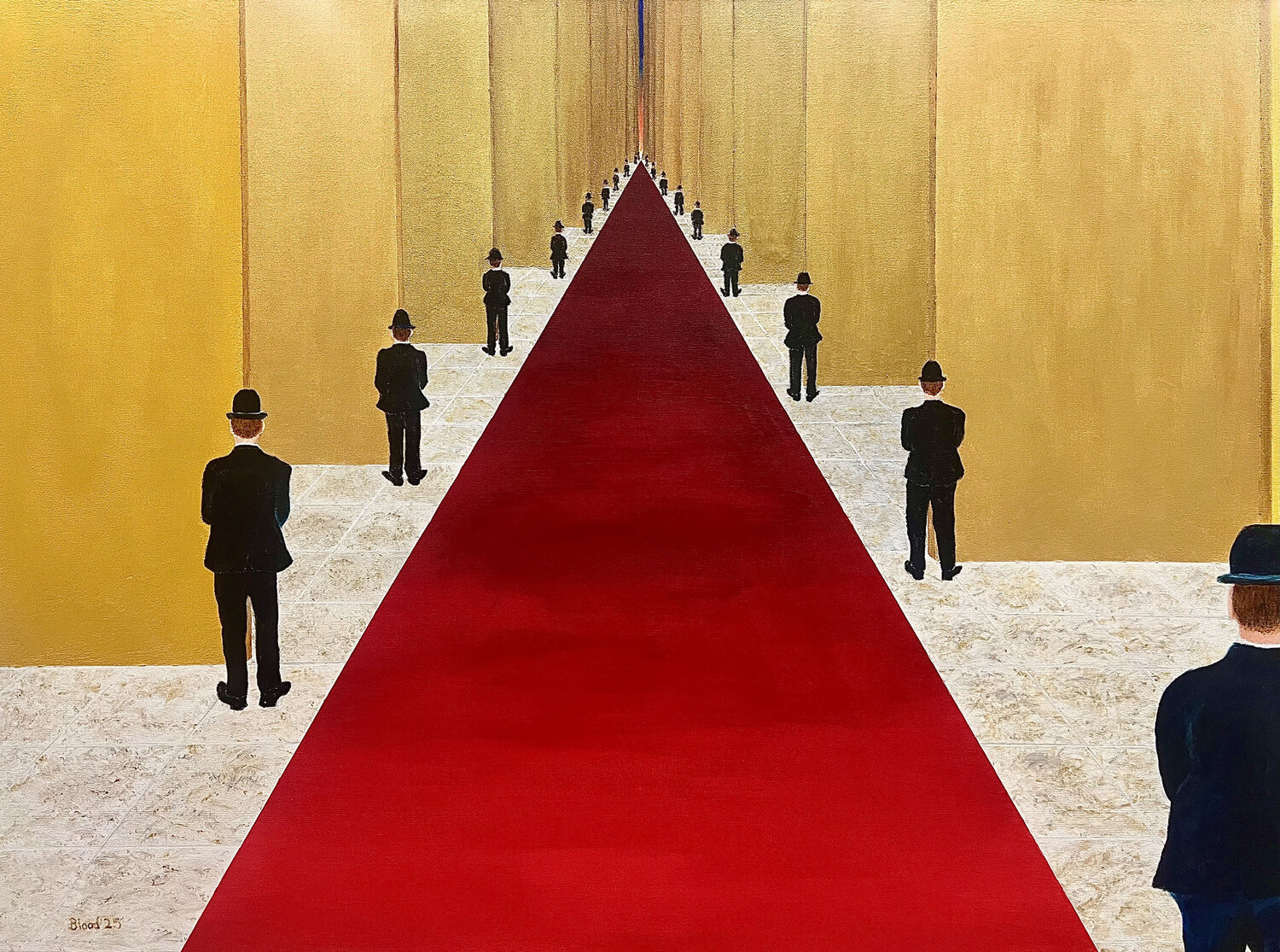 Pyramid Scheme Tom Blood Original painting for sale
