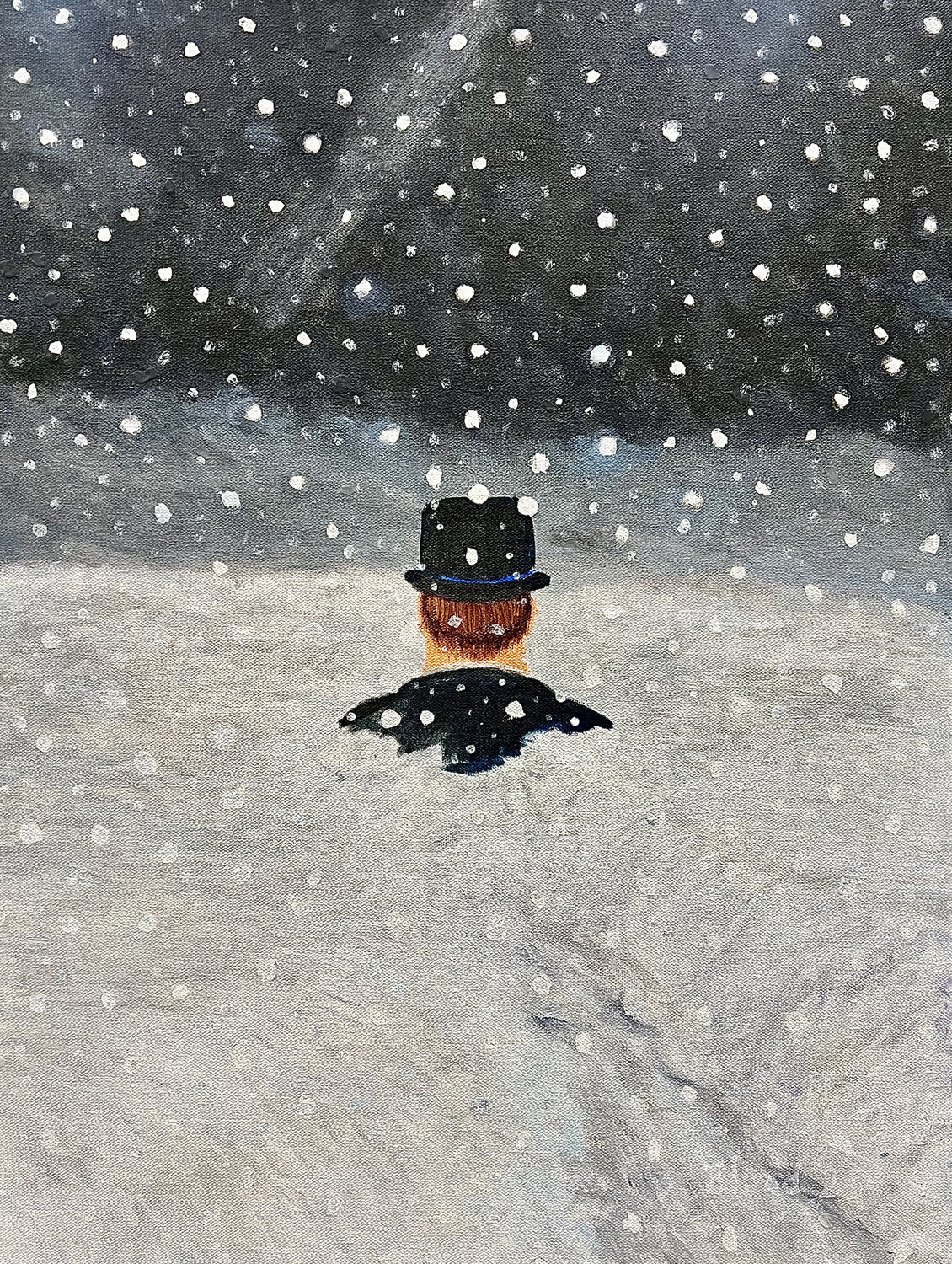 In Deep Tom Blood Original painting for sale