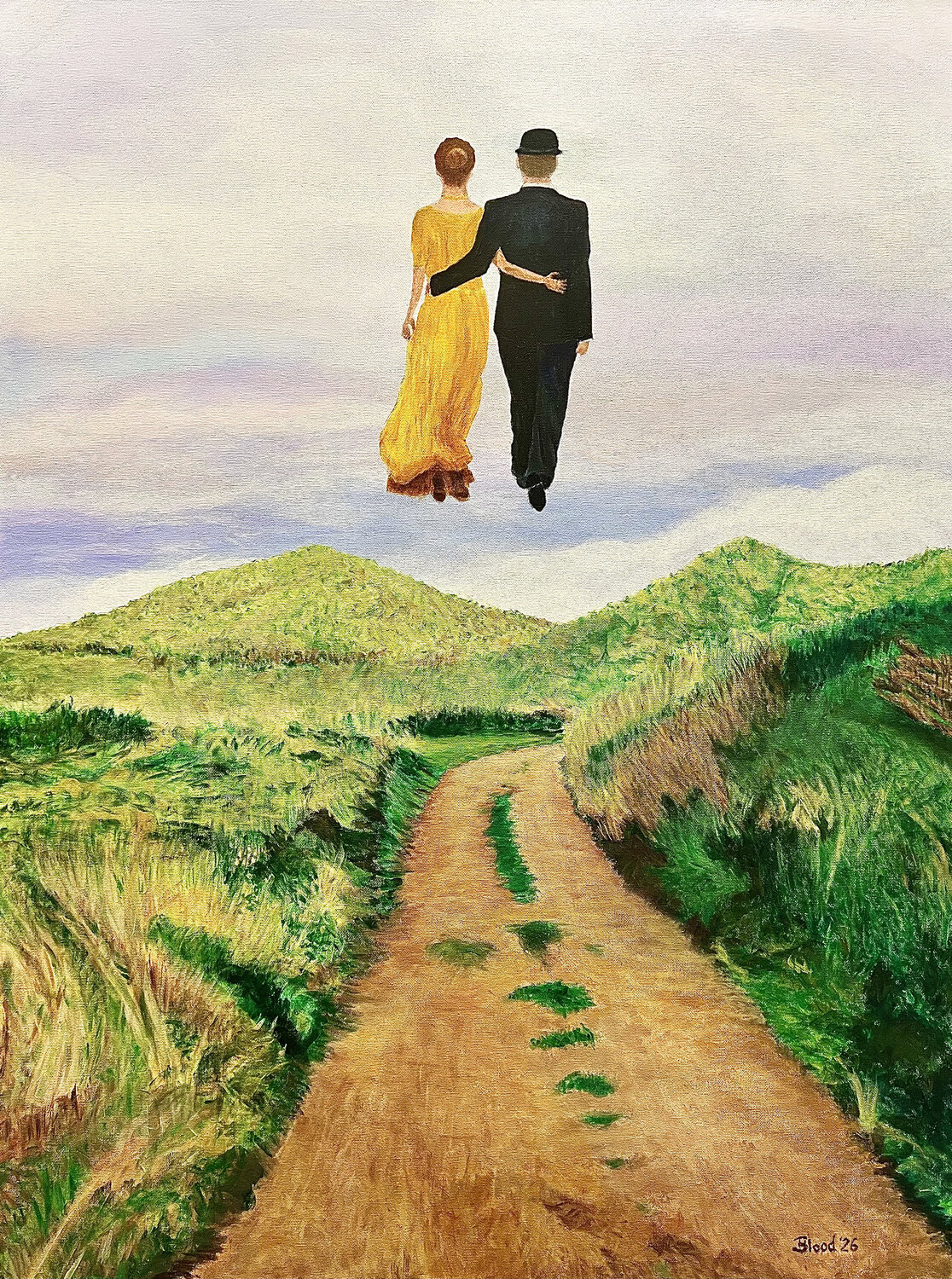 Above It All Tom Blood Original painting for sale