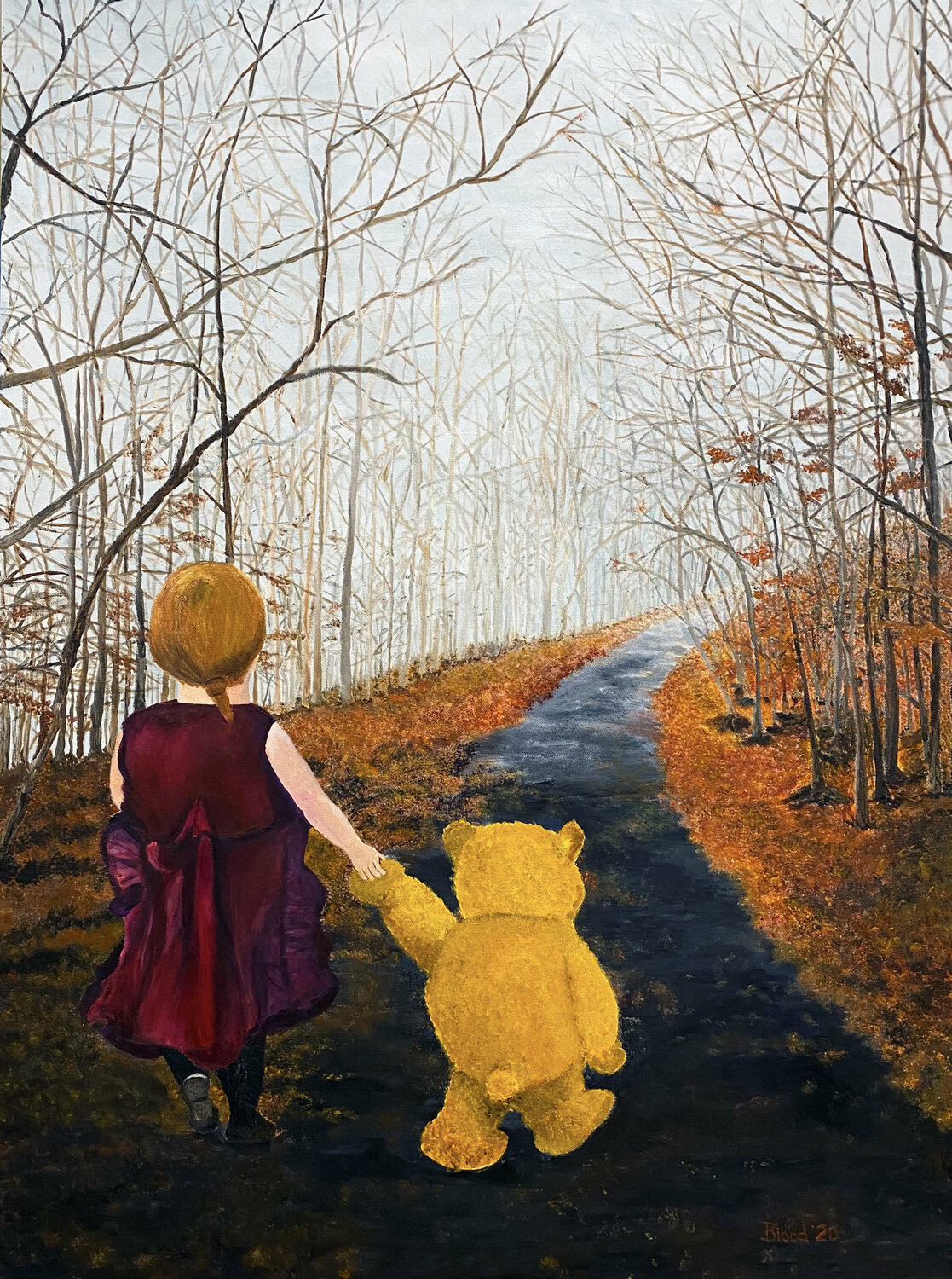 My BFF Tom Blood Original painting for sale