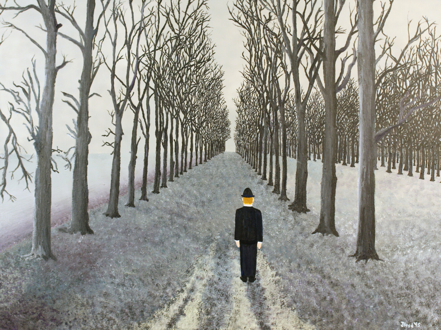 Grey Day Tom Blood Original painting for sale