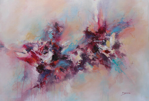 ABSTRACTO 16 by Ana María González JIMÉNEZ, Painting for Sale on Select