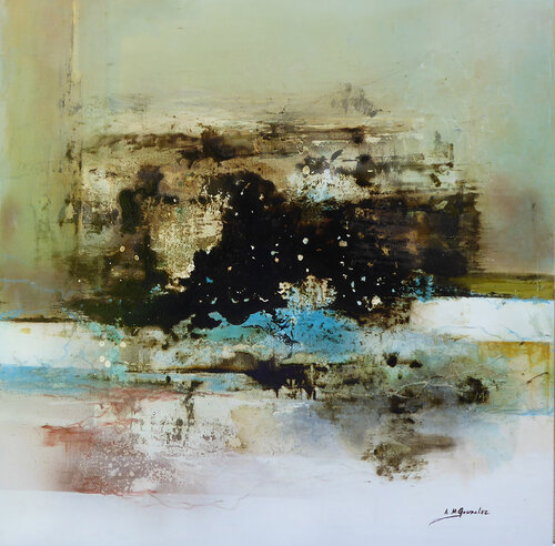 ABSTRACTO 29 by Ana María González JIMÉNEZ, Painting for Sale on Select