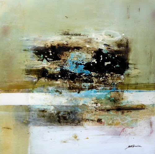 ABSTRACTO 28 by Ana María González JIMÉNEZ, Painting for Sale on Select