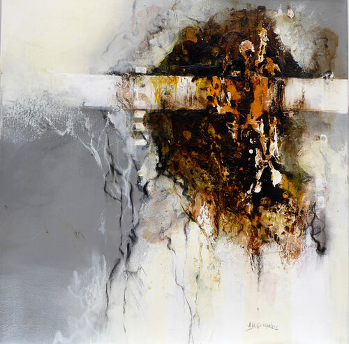 ABSTRACTO 40 by Ana María González JIMÉNEZ, Painting for Sale on Select