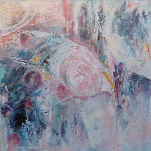 ABSTRACTO 1 by Ana María González JIMÉNEZ, Painting for Sale on Select