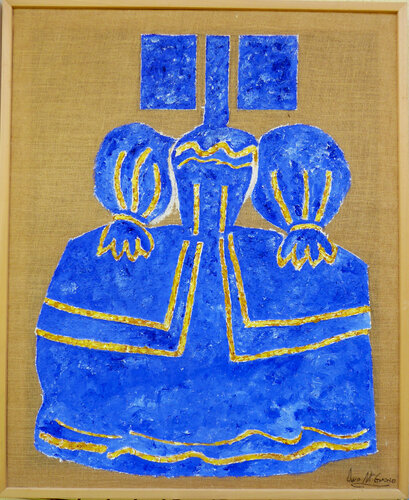 MENINAS 2 by Ana María González JIMÉNEZ, Painting for Sale on Select
