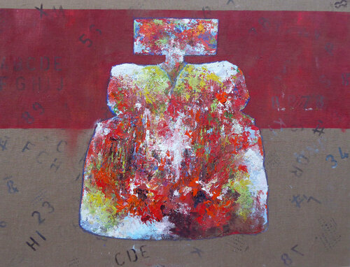MENINA 4 by Ana María González JIMÉNEZ, Painting for Sale on Select