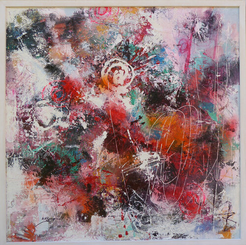 ABSTRACTO EXPRESIONISMO 1 by Ana María González JIMÉNEZ, Painting for Sale on Select