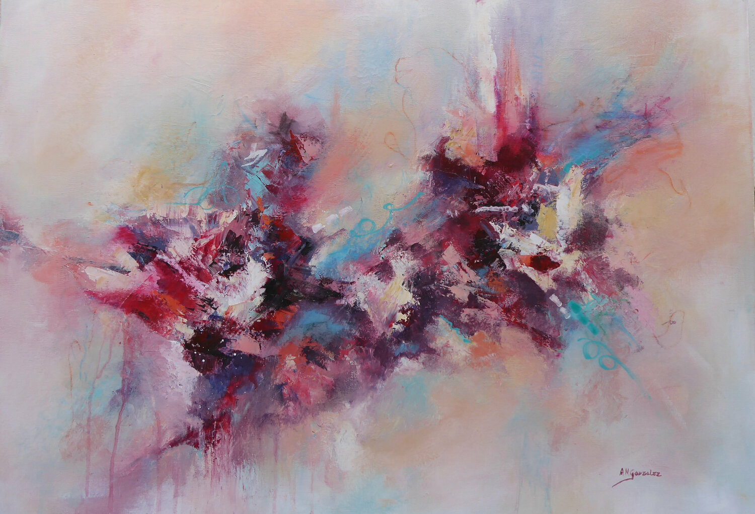 ABSTRACTO 16 Ana María González JIMÉNEZ Original painting for sale