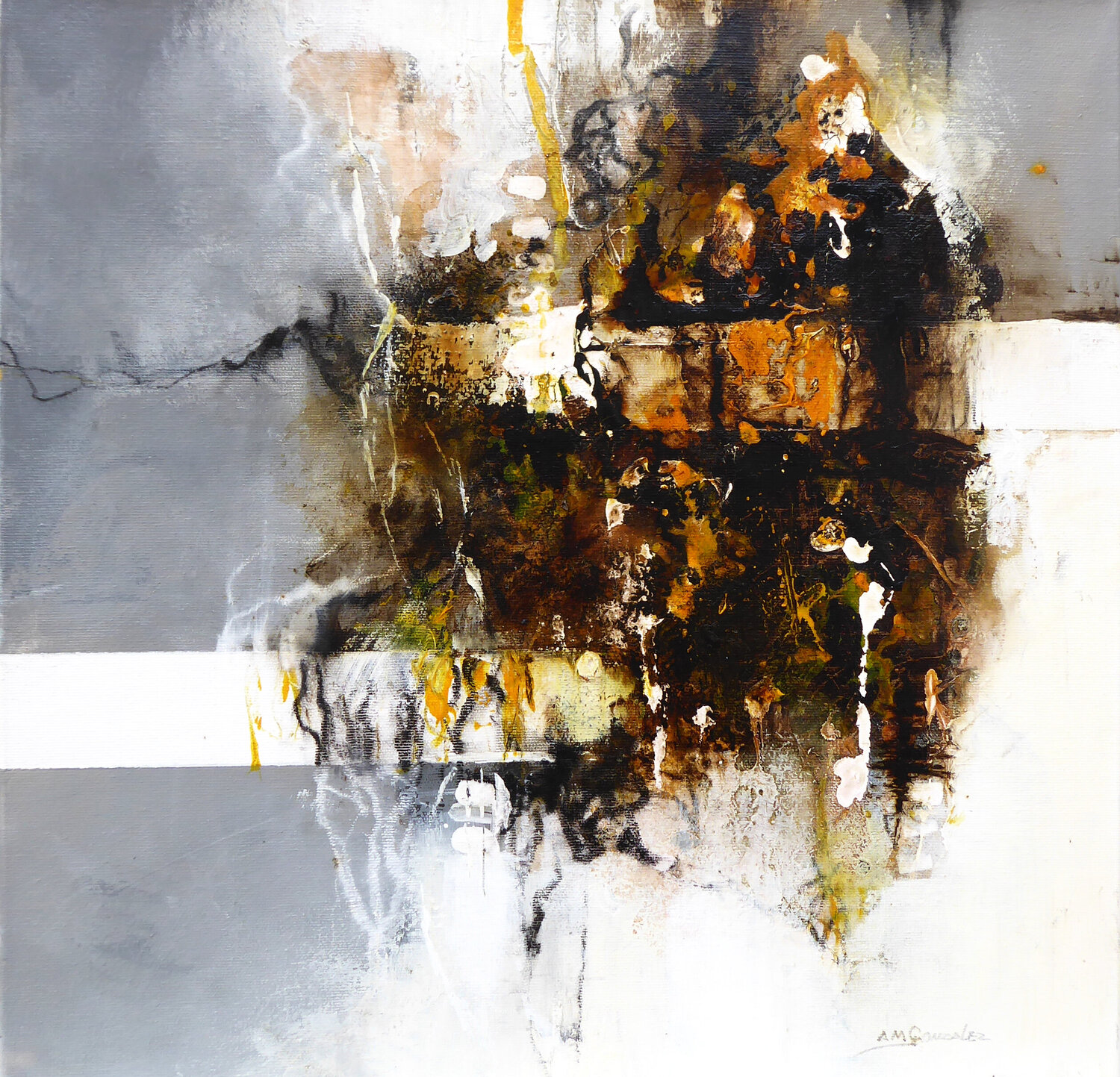 ABSTRACTO 41 Ana María González JIMÉNEZ Original painting for sale