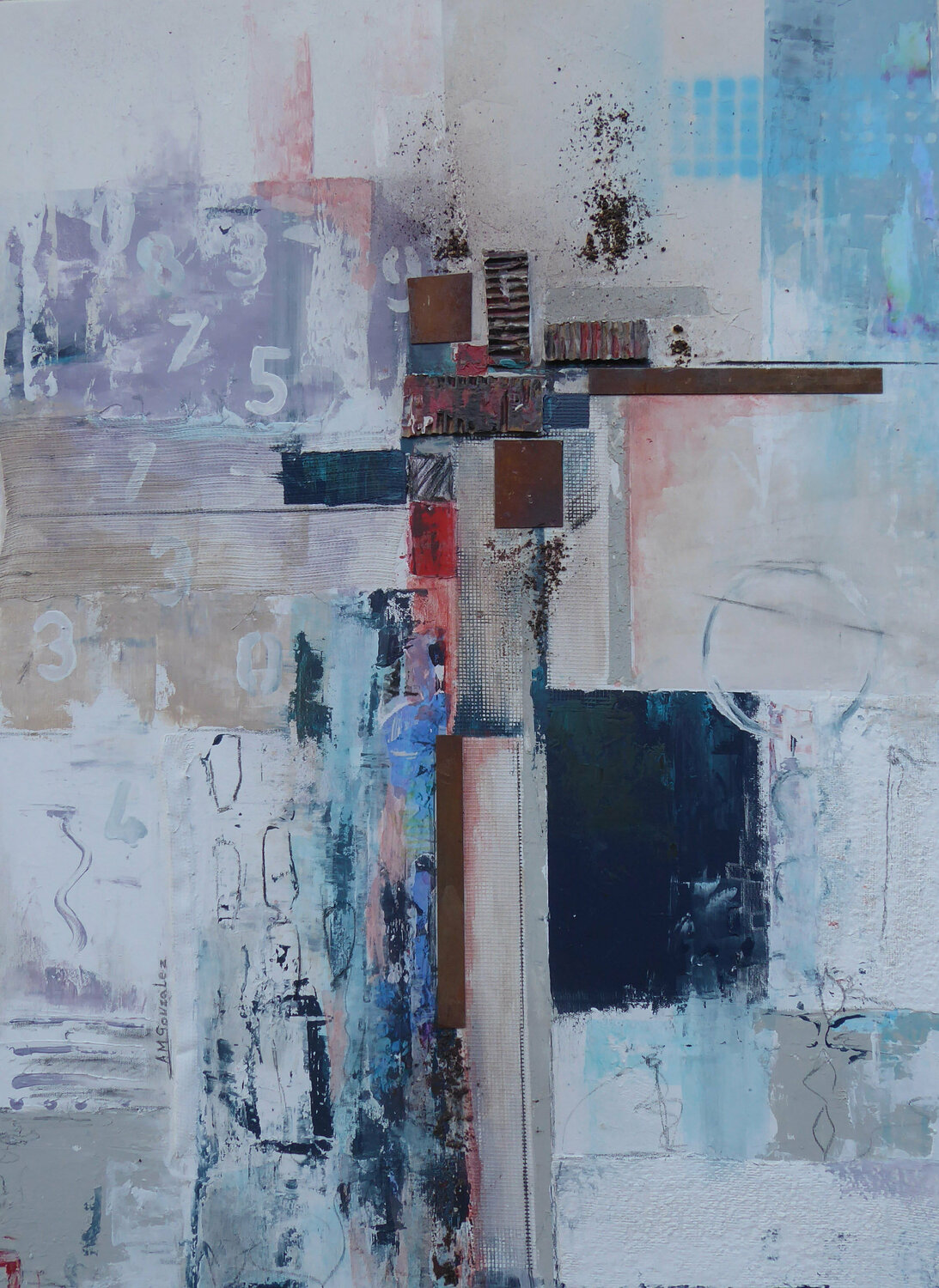 ABSTRACTO 12 Ana María González JIMÉNEZ Original painting for sale