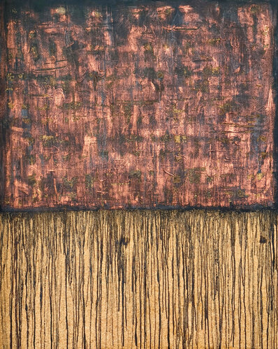 Black Copper No. 2 (On Cork) by Carla Sá Fernandes, Painting for Sale on Select
