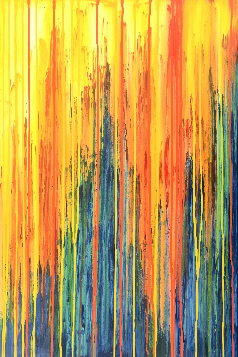 The Emotional Creation #372 Carla Sá Fernandes Original painting for sale