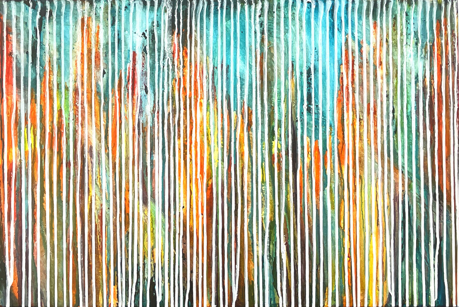 The Emotional Creation #384 Carla Sá Fernandes Original painting for sale