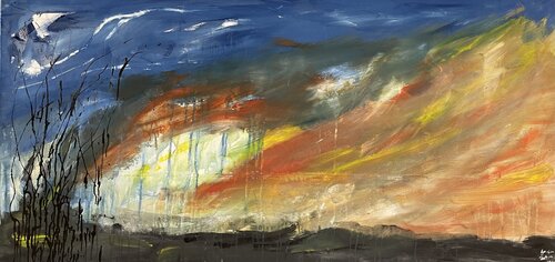 Never look back by Barbara Pastorino, Painting for Sale on Select