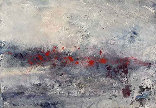 Sono mille papaveri rossi by Barbara Pastorino, Painting for Sale on Select
